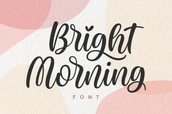 Bright Morning Font for Editorial Design