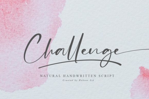 Challenge Font for Web Design and Branding