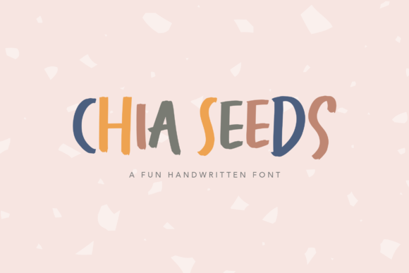 Chia Seeds Font for Web Design