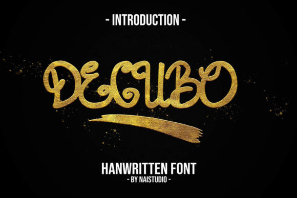Decubo: A Handwritten Font That Elevates Campaign Creativity