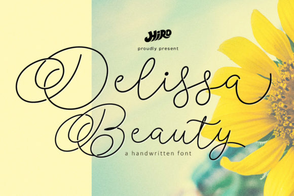 Delissa Beauty: A Handwritten Font for Elegant Editorial Design