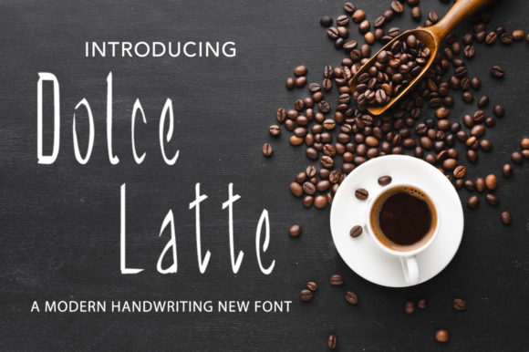 Dolce Latte: A Handwritten Font for Modern Editorial Design