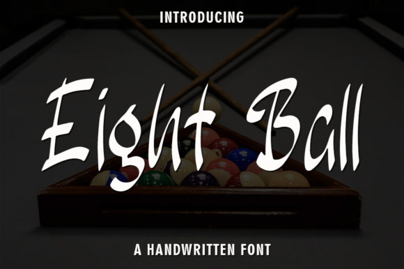 Eight Ball: A Handwritten Font for Modern Web Design
