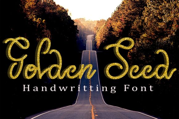 Golden Seed: A Handwritten Font for Modern Campaigns