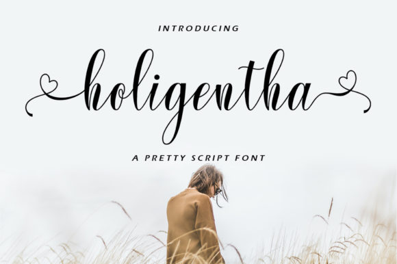 Holigentha: A Handwritten Font for Thoughtful Design