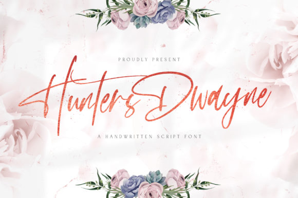 Hunthers Dwayne Font Review for Campaign Design