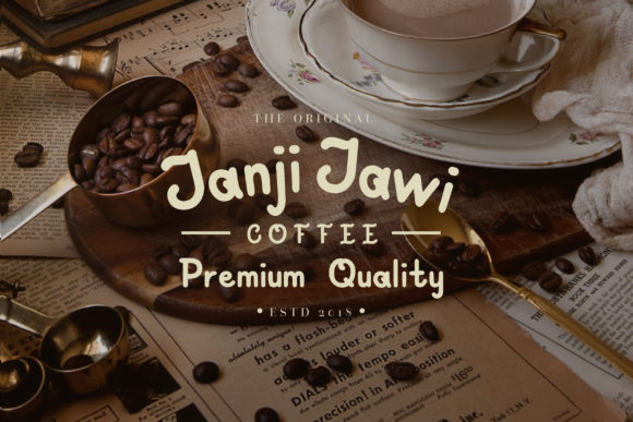 Janji Jawi: A Handwritten Font That Elevates Brand Identity