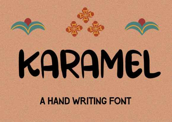 Karamel Font for Web Design and Branding
