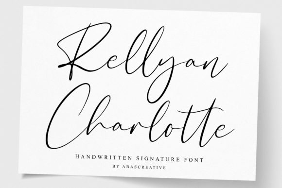 Rellyan Charlotte Font Review for Branding Projects