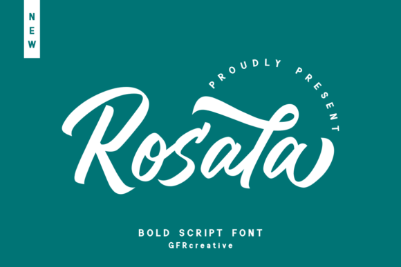 Rosala: A Handwritten Font for Modern Branding