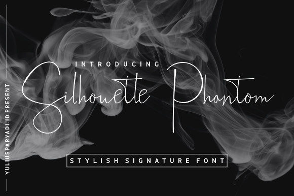 Silhouette Phantom Font for Modern Web Design