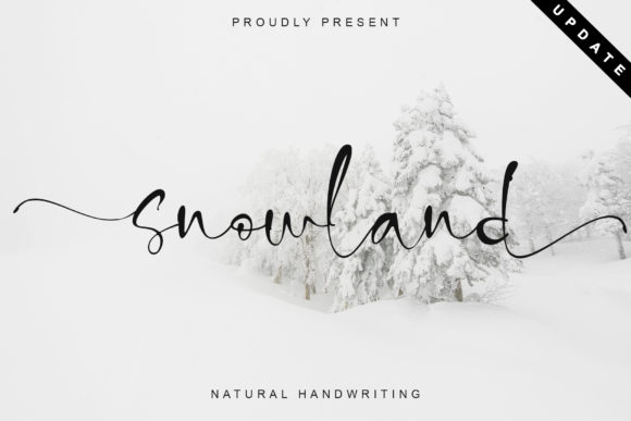 Snowland Font for Branding Projects