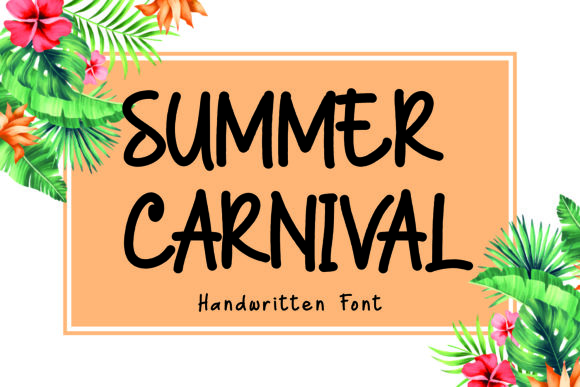 Summer Carnival Font for Eye-Catching Branding