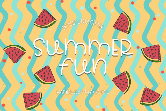 Summer Fun Font Review: A Joyful Handwritten Typeface
