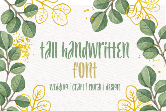 Tall Handwritten Font for Professional Branding