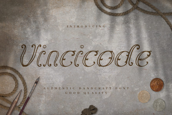 Vincicode: A Handwritten Font for Modern Web Design