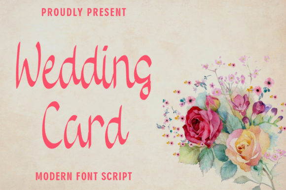 Wedding Card Font for Web Design
